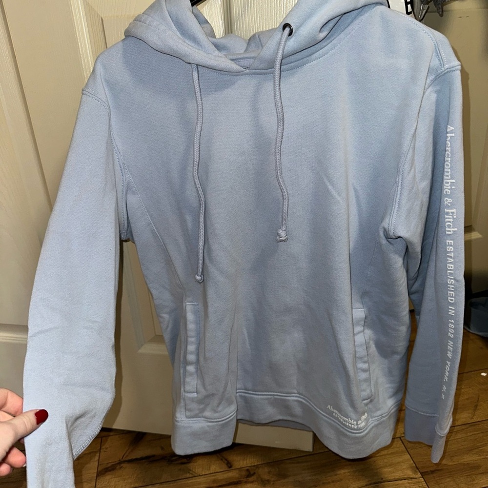 Abercrombie & Fitch Soft Blue Sweatshirt